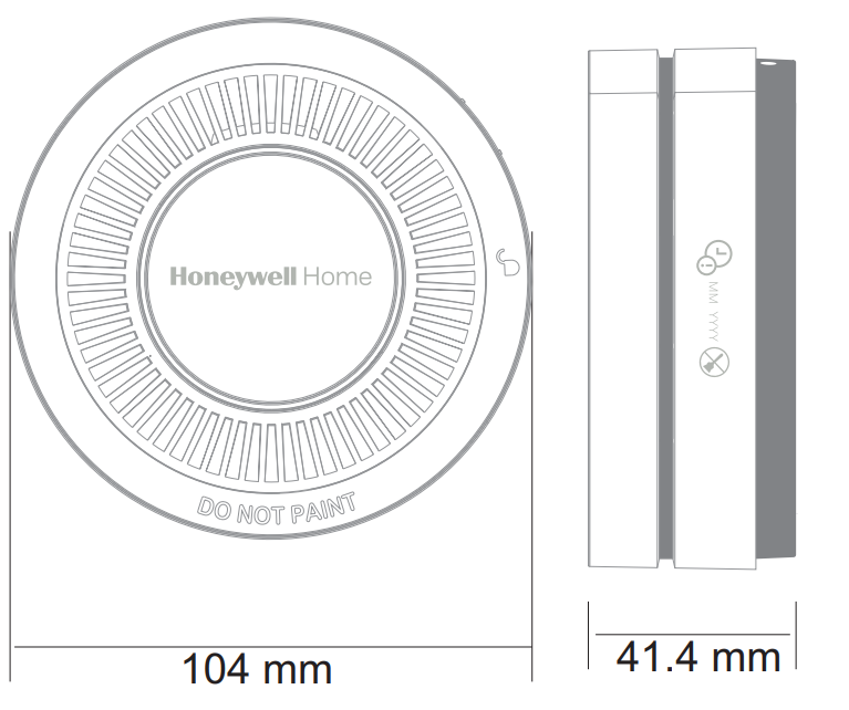 Honeywell R200S-N1 optische rookmelder koppelbaar